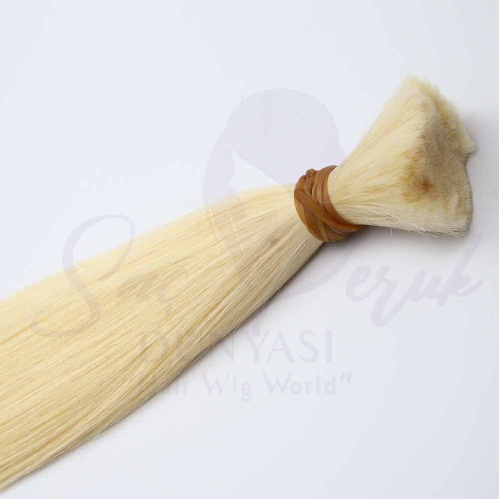 Virgin Platin Ham Saç 60cm