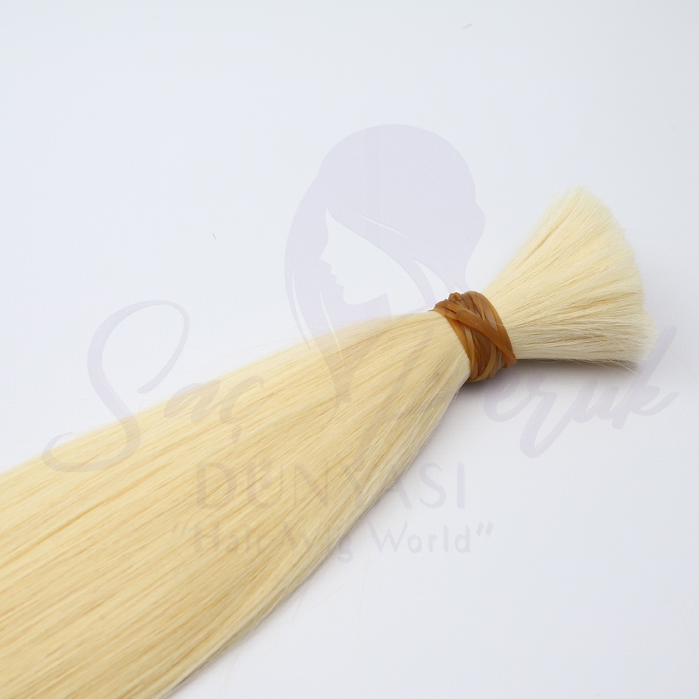 Virgin Platin Ham Saç 60cm