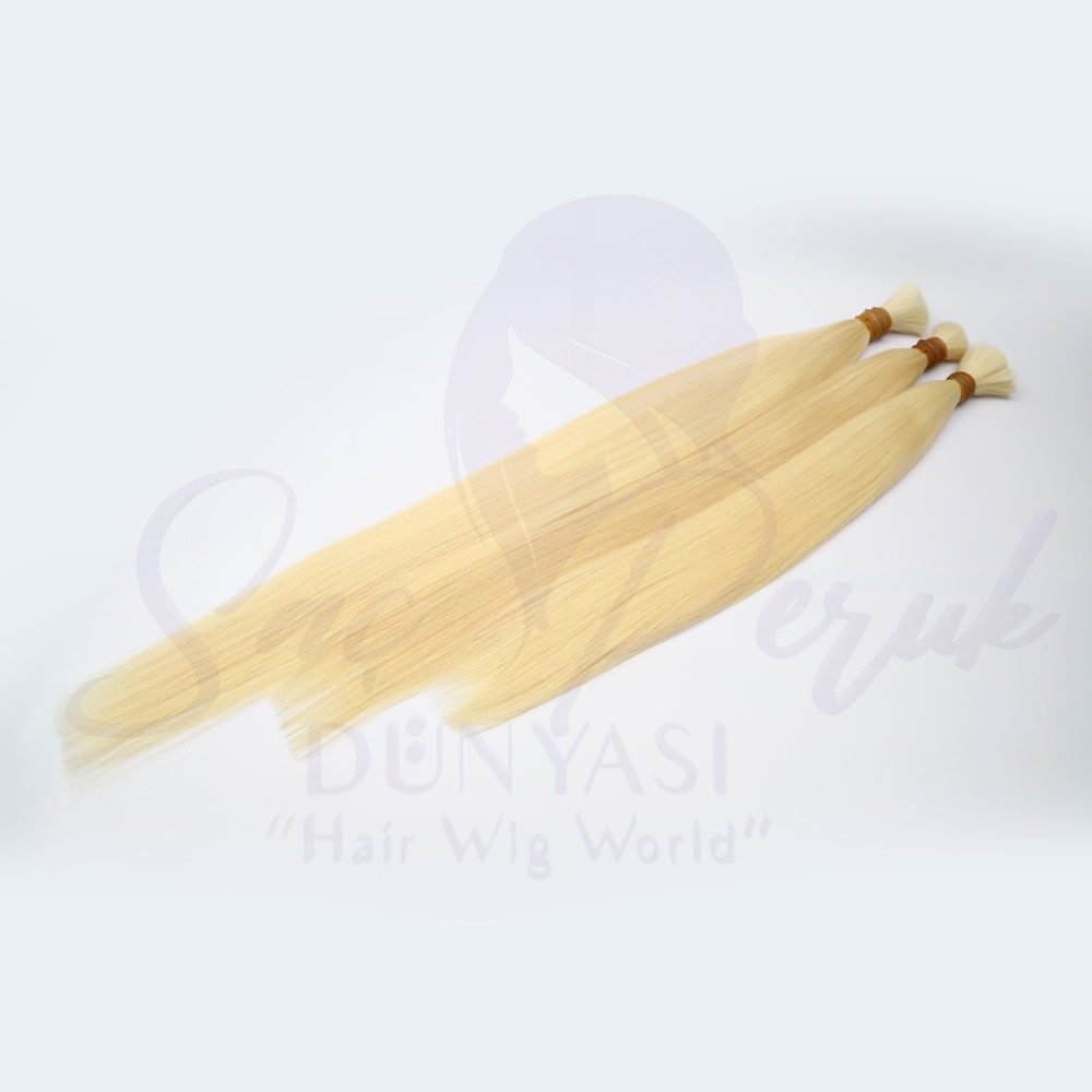 Virgin Platin Ham Saç 60cm